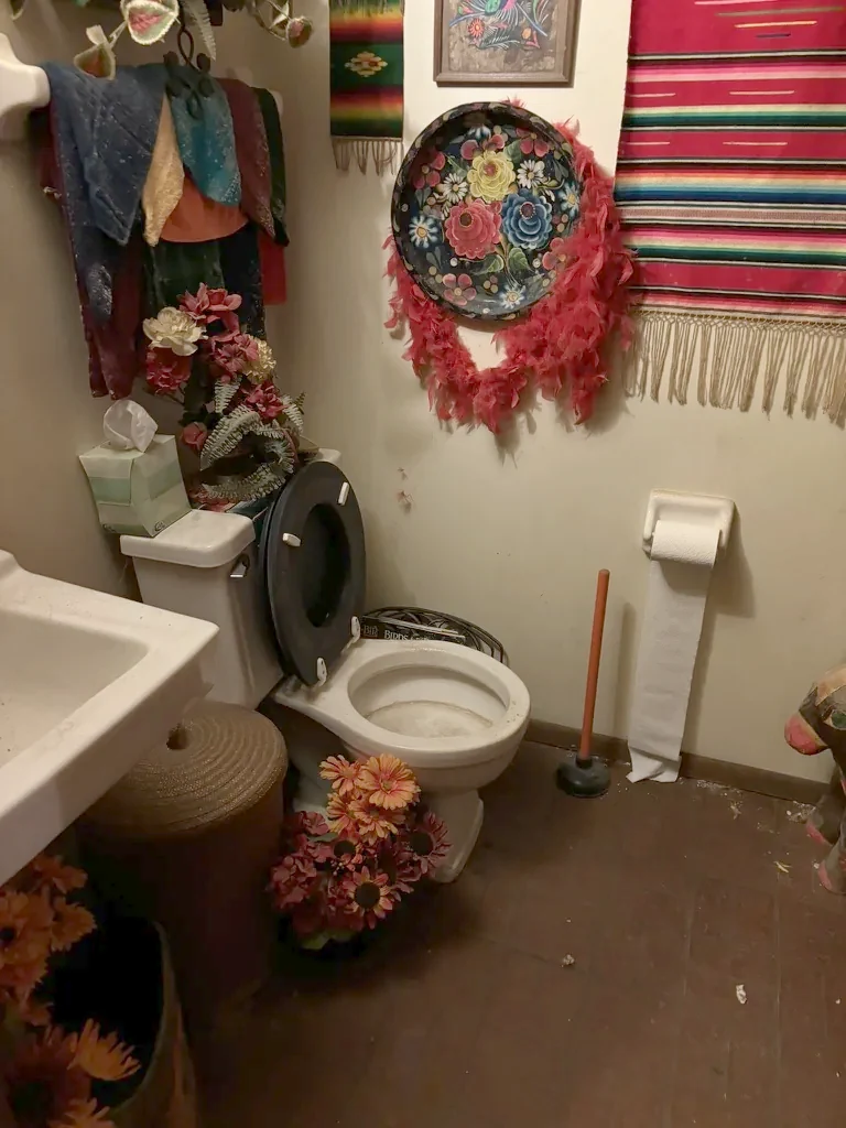 Bathroom as purchased