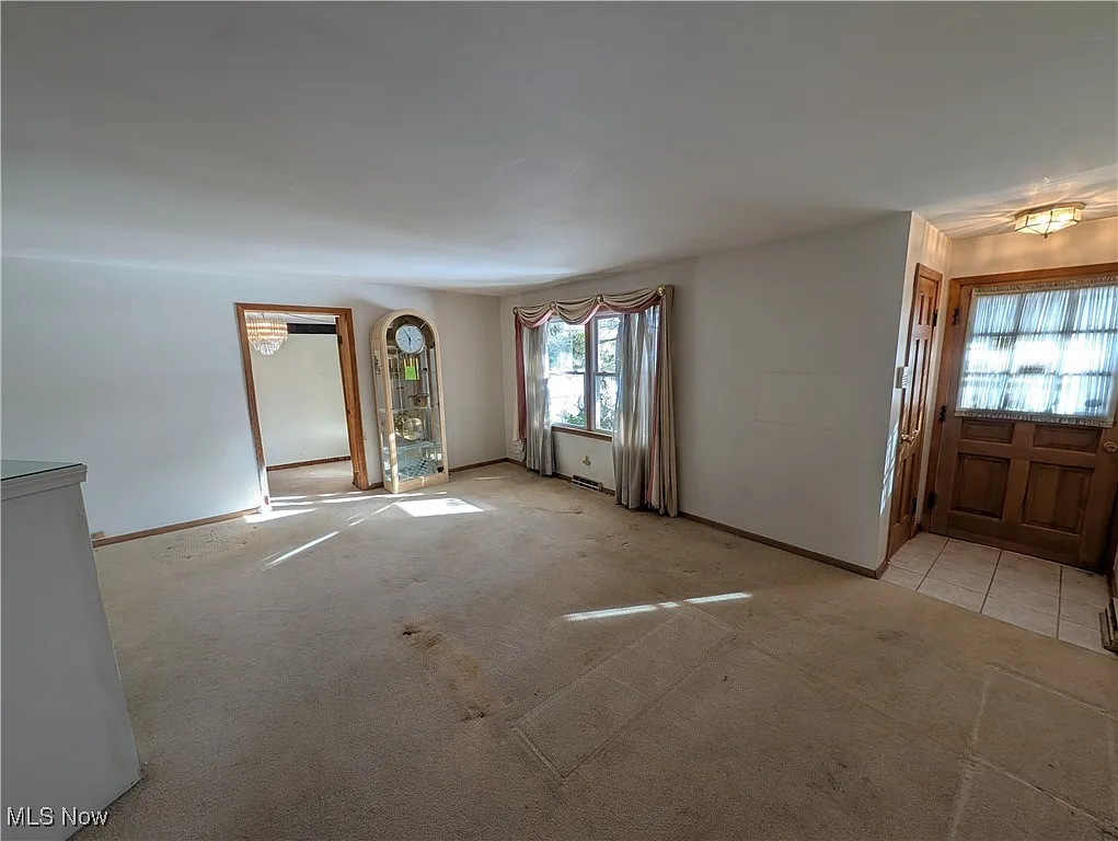 Living room before
