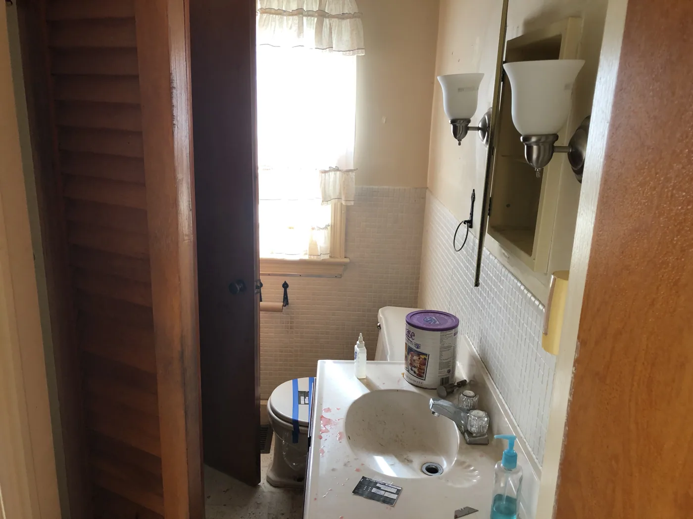 Bathroom before