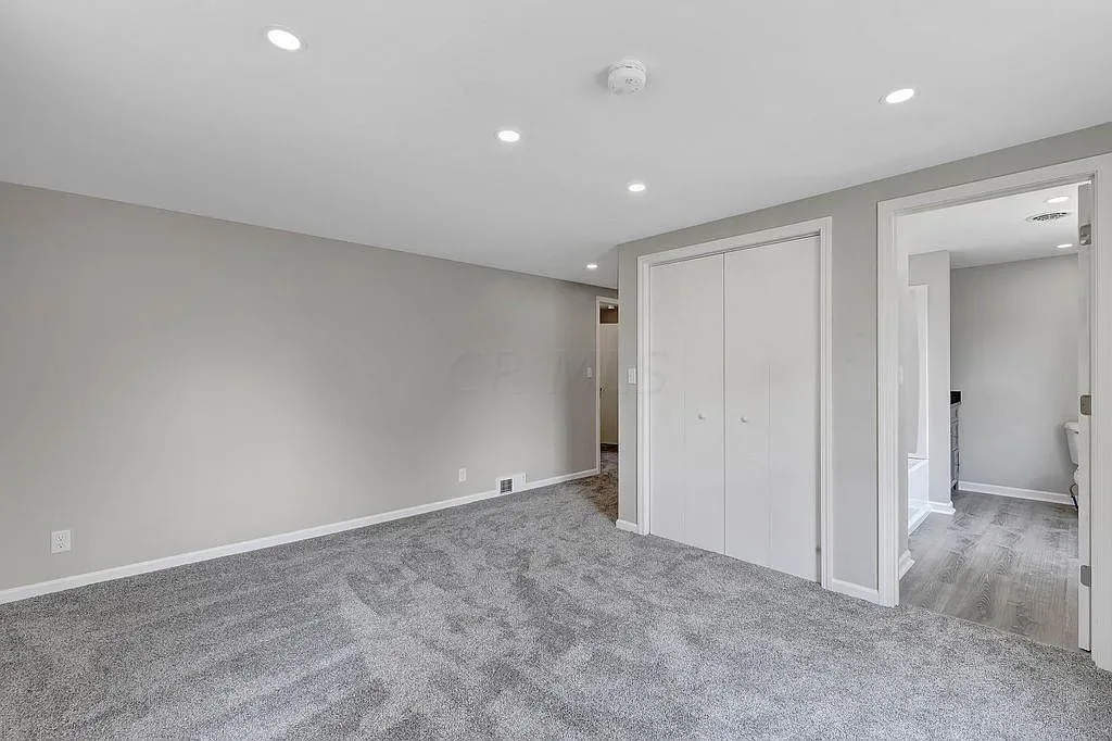 Finished master bedroom and ensuite